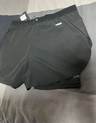 BoxRaw Pantalón Corto 2 en 1 Negro