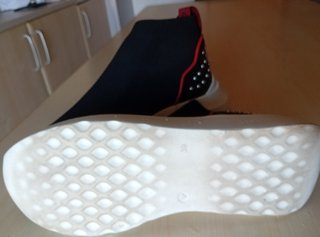 Sneakers Cesare Paciotti calzino nere con borchie