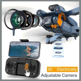 Dron X-17 con Cámara HD WiFi 1080P