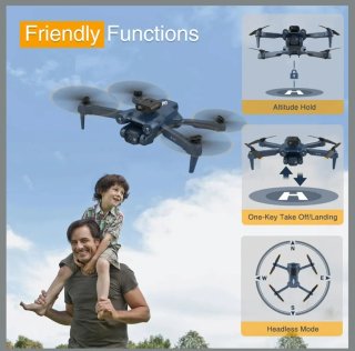 Dron X-17 con Cámara HD WiFi 1080P