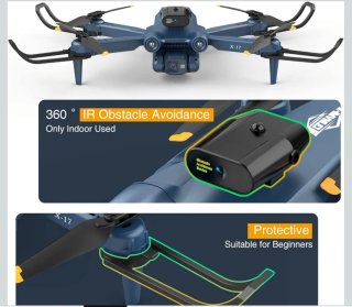 Dron X-17 con Cámara HD WiFi 1080P
