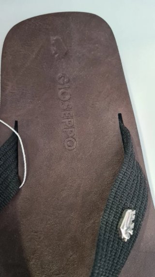 Chanclas Gioseppo Marrones y Negras Talla 42
