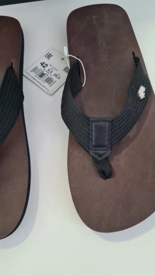 Chanclas Gioseppo Marrones y Negras Talla 42