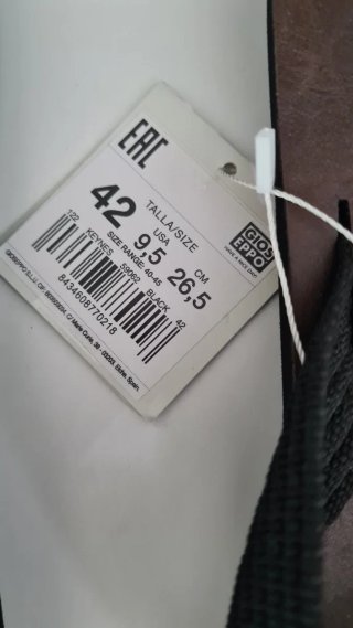 Chanclas Gioseppo Marrones y Negras Talla 42
