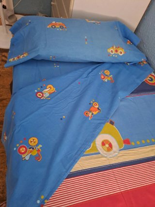 Funda nórdica infantil + almohada y bajera