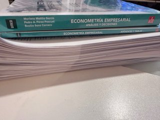 Econometría empresarial análisis y decisiones UNED