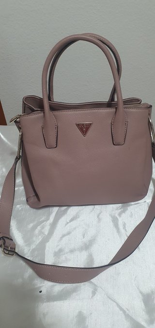 Bolso Guess Beige/Rosa