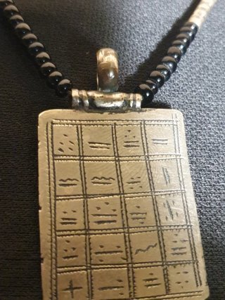 Conjunto Tuareg: Collar y Pendientes