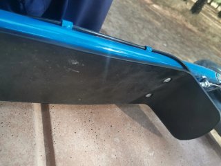 Patinete azul
