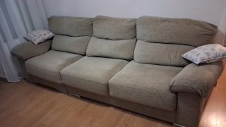 Sofá modular a medida 3m reclinable y extensible
