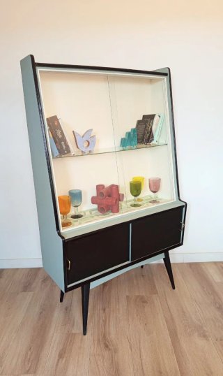 VITRINA MID CENTURY