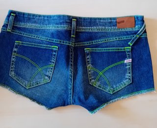 Shorts Jeans Gas Blu