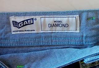 Shorts Jeans Gas Blu