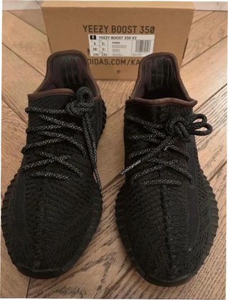 Adidas Yeezy Boost 350 V2 Static Negro Talla 38
