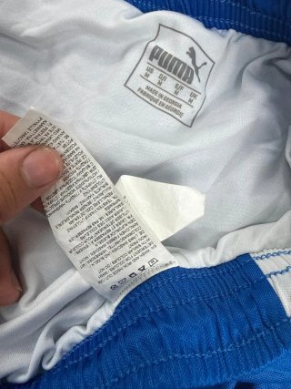 Talla M Shorts Puma Azul y Blanco