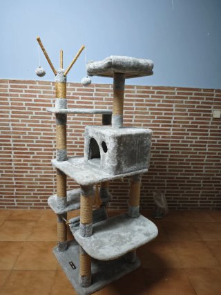 Torre rascador para gatos Feandrea Grande