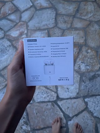 Cuffiette Bluetooth i7S TWS Bianche