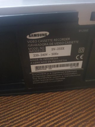 Reproductor VHS Samsung con Mando perfecto estado