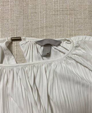 Vestido blanco H&M Talla S | Estilo ibicenco