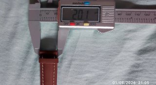 Hebilla Reloj Certina Marrón y Plata