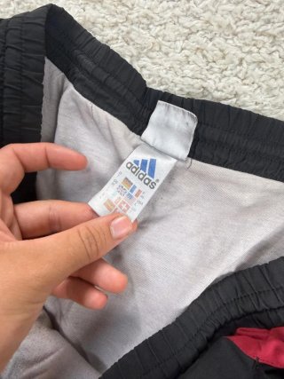 Shorts Adidas Vintage Nero Taglia L