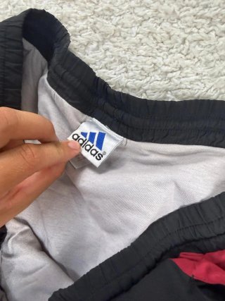 Shorts Adidas Vintage Nero Taglia L