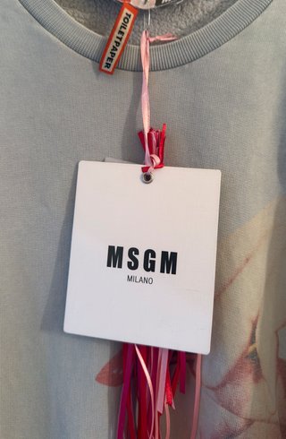 Felpa MSGM vintage Toilet Paper