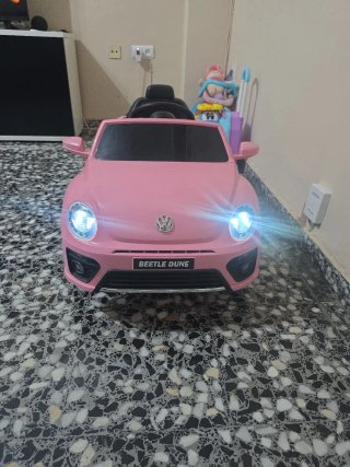 Coche Eléctrico Infantil Rosa Beetle Dune