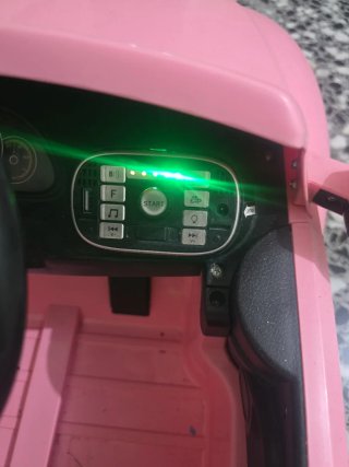 Coche Eléctrico Infantil Rosa Beetle Dune