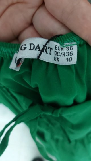 Vestido verde talla única