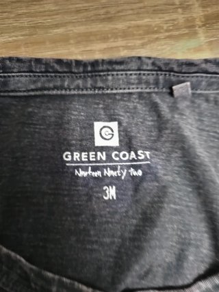 Camiseta Green Coast Estampada Motero