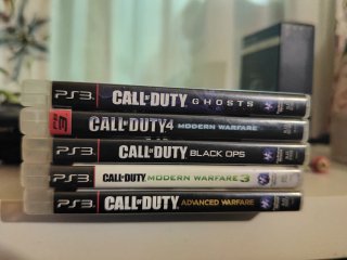 PS3 Call of Duty Juegos (5 Títulos)