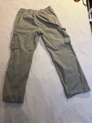Pantalones cargo H&M tiro alto