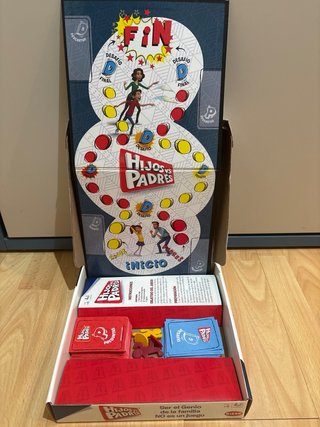 Juego de mesa Hijos vs Padres Bizak