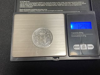 Moneda plata 50 céntimos de peso 1885