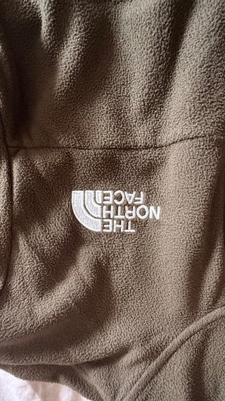 Forro polar The North Face verde oliva