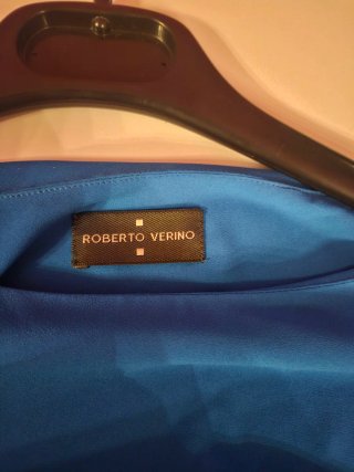 Blusa Roberto Verino Azul Talla M