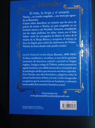 El león, la bruja y el armario