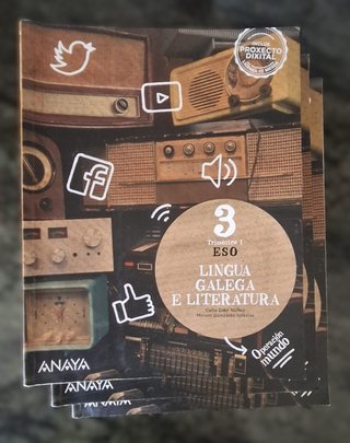 3º ESO - Lingua galega e literatura 3, ANAYA, 2022
