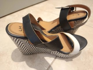 Sandalias cuña LH by La Halle Merkalcalzado.
