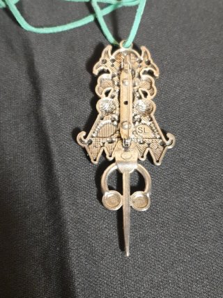 Colgante Fibula Tuareg Multicolor