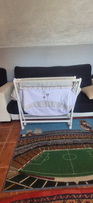 Cuna de bebé plegable