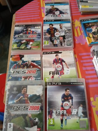 7 Juegos PS3 FIFA y PES