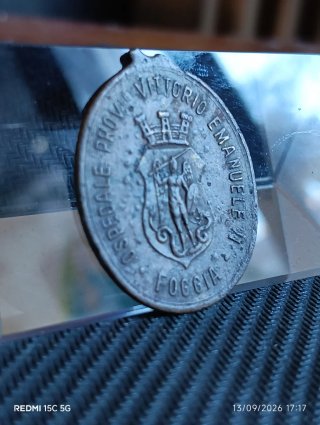 ✳️Insignia Hospitalaria Italiana antigua muy rara