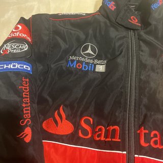 Chaqueta Mercedes Santander Negra/Roja - M