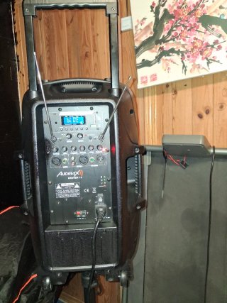 Altavoz Karaoke Audibax Denver 12 con Micrófonos
