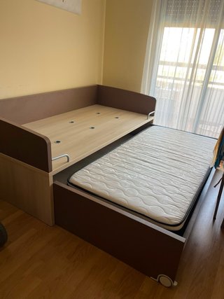 Cama nido doble con cajones