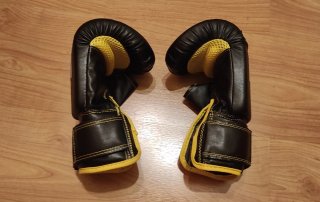 Guantes Boxeo Brooklyn Talla M Negros