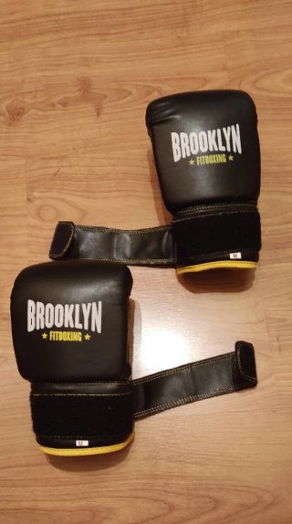 Guantes Boxeo Brooklyn Talla M Negros
