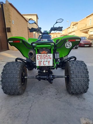 Kawasaki KFX700 Verde